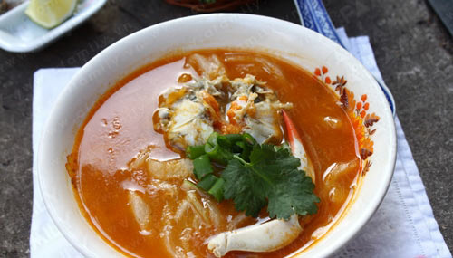 Cách nấu bánh canh ghẹ ngon
